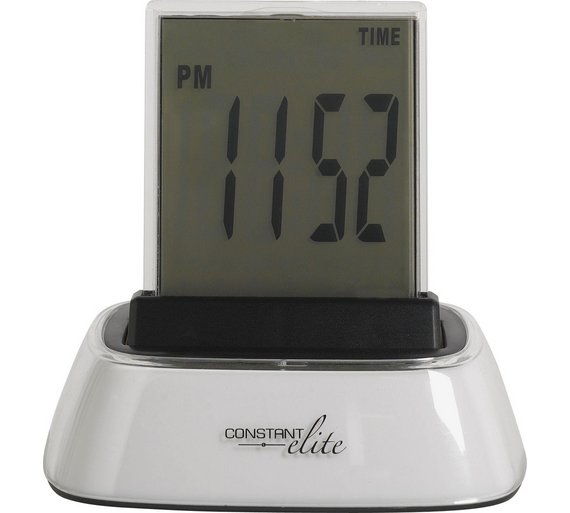 Buy Constant Elite Colour Change LCD Alarm Clock at Argos.co.uk Your