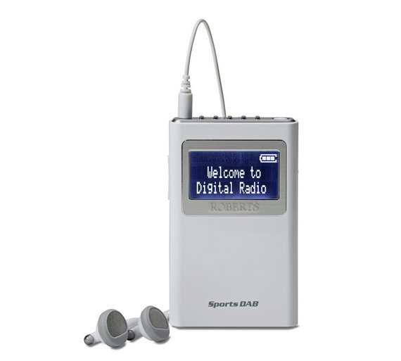 Buy Roberts Sports DAB 5 Radio White at Argos.co.uk Your Online
