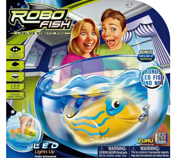 Buy Robo Fish Bowl with LED Fish and Net at Argos.co.uk Your Online