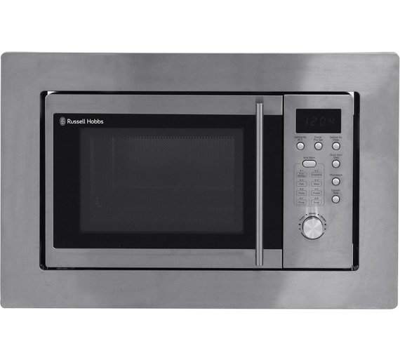 Buy Russell Hobbs Builtin Digital Microwave Stainless Steel at Argos