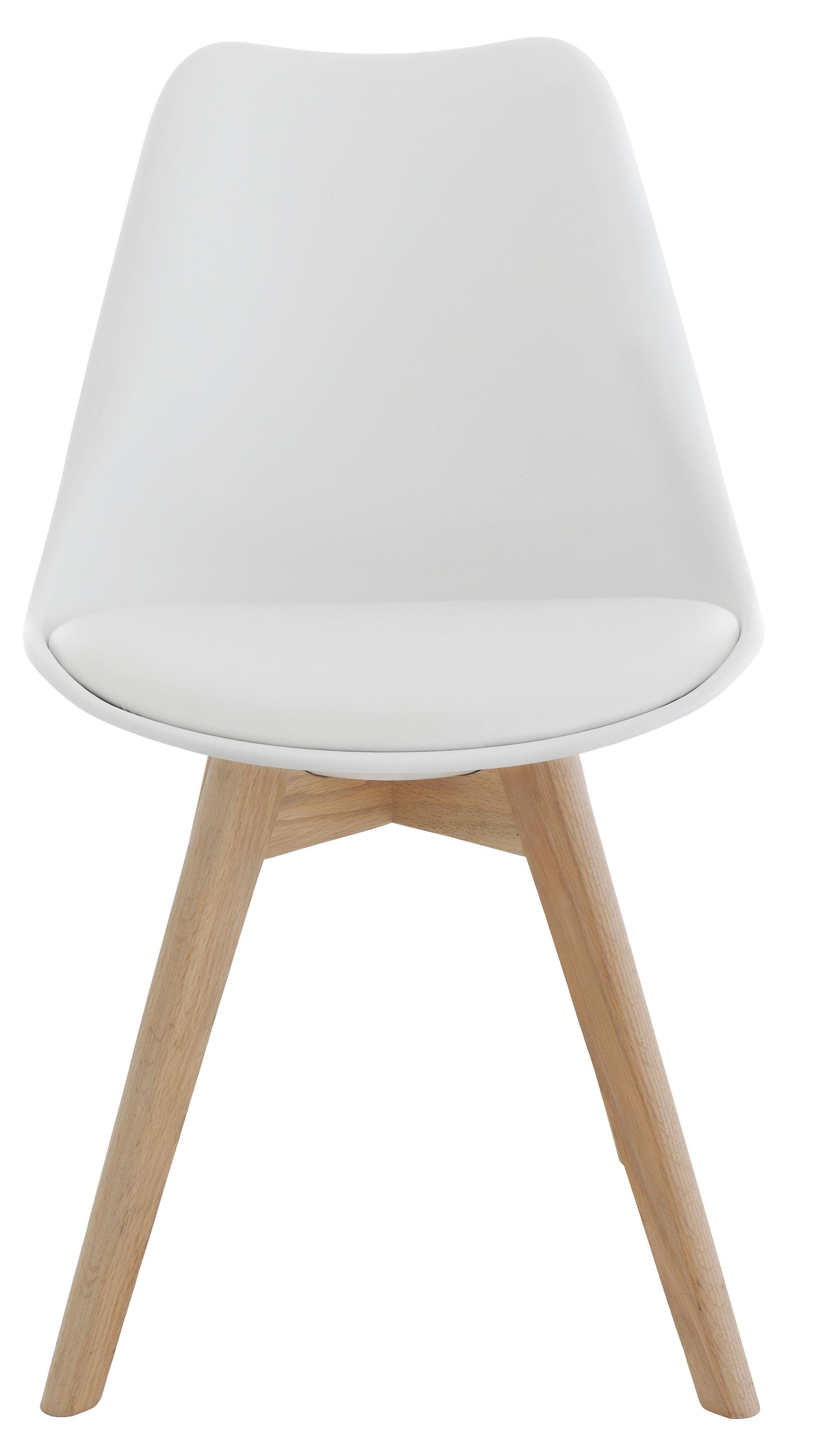 Buy Habitat Jerry Pair of Dining Chairs - White at Argos.co.uk - Your
