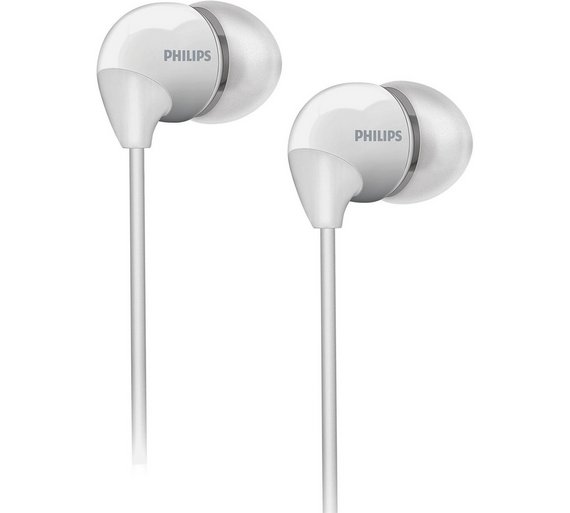 Buy Philips SHE3590 InEar Headphones White at Argos.co.uk Your