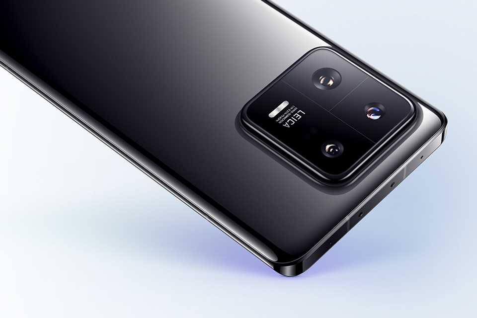 A black Xiaomi 13 Pro smartphone.