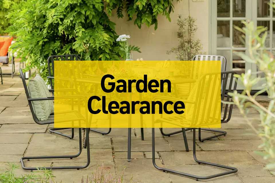 Great garden clearance.