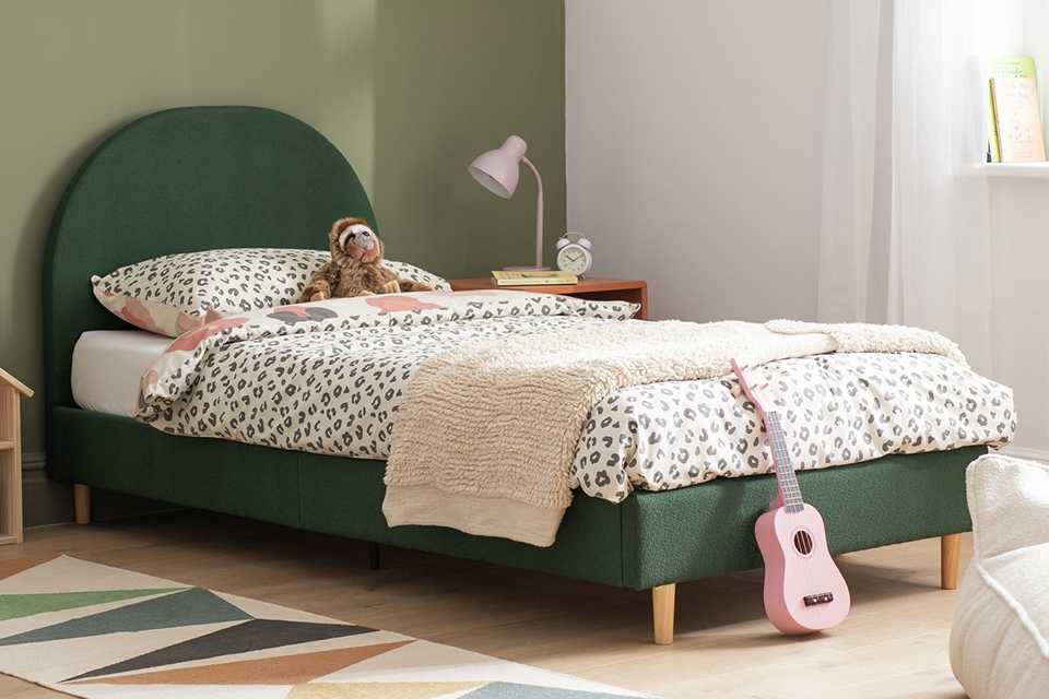 Habitat Olivia Single Bed Frame - Green.