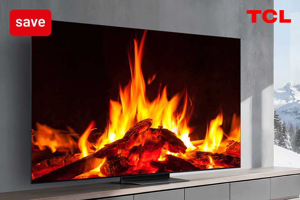 Save 10% on selected TCL TVs with code TCL10.