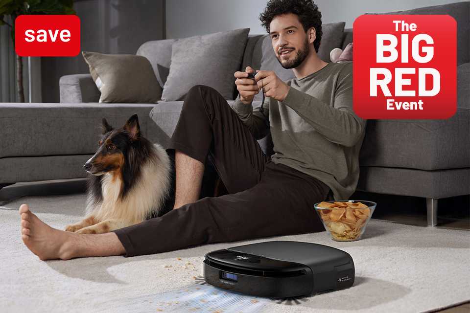 The Big Red Event. Save up to 20% on selected robot vacuums with codes RED10 & RED20.