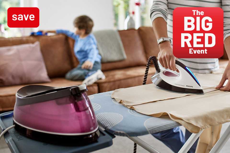The Big Red Event. Save up to 30% on selected irons with codes RED10, RED20, RED30 & RED50.