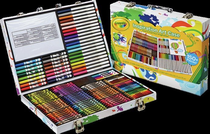 Crayola 04-2532 Inspiration 140 Pieces Art Case for sale online