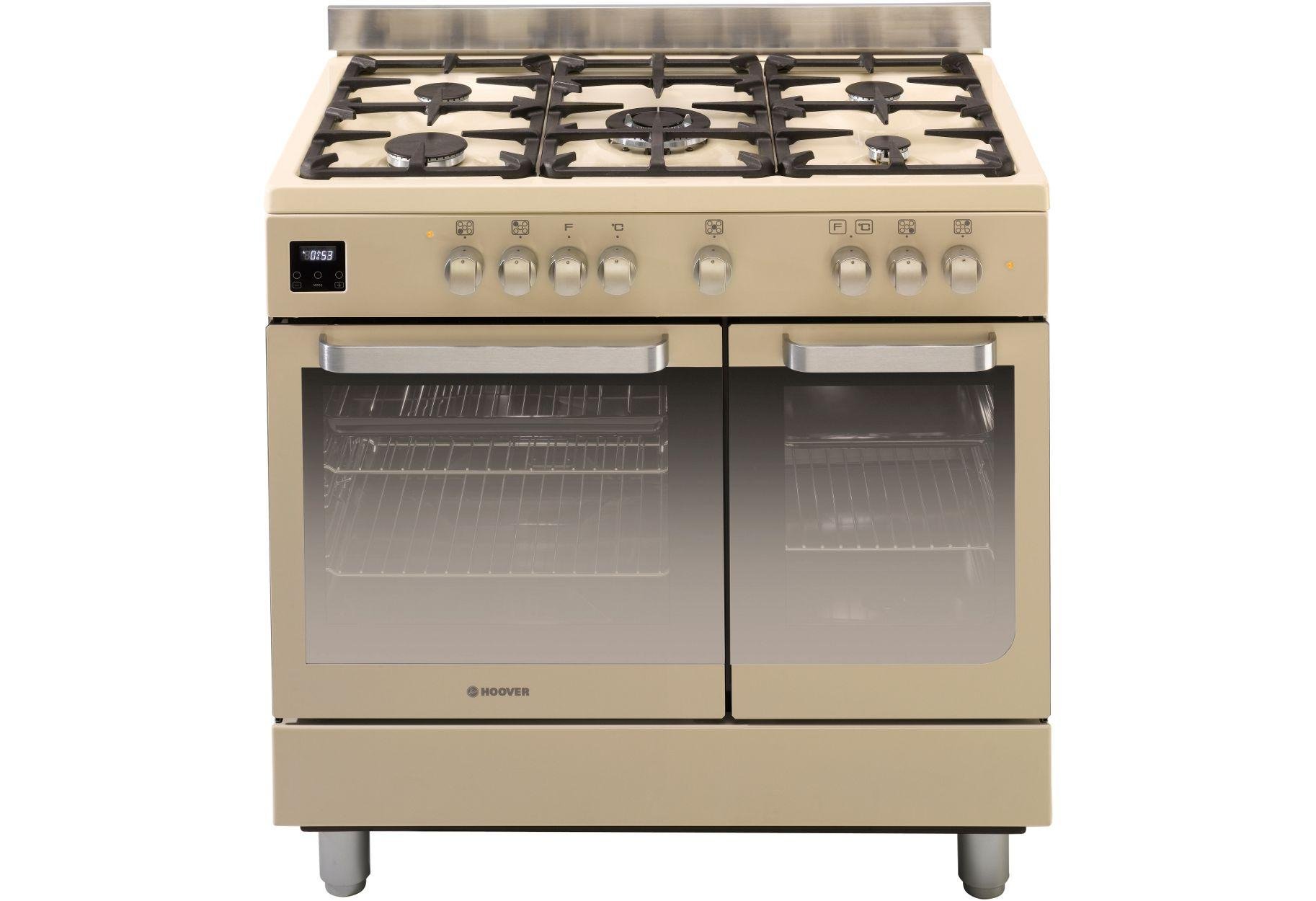 HooverD9395IV Dual Fuel Range Cooker Ivory. Review