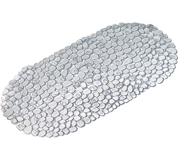 Buy Croydex Pebbles Bath Mat Clear at Argos.co.uk Your Online Shop