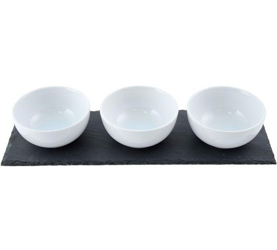 Buy Creative Tops Slate Rectangular Serving Platter Naturals at Argos
