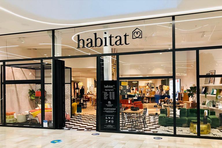 Image of Habitat Westfield showroom.