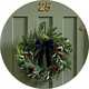 Wreaths and garlands.