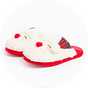 Matching family men's Christmas novelty Santa Claus slippers.