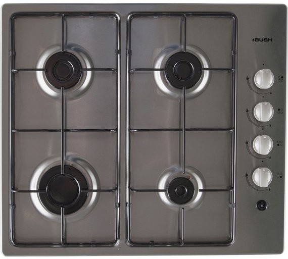 Buy Bush AG60GNSS Gas Hob Stainless Steel at Argos.co.uk Your Online