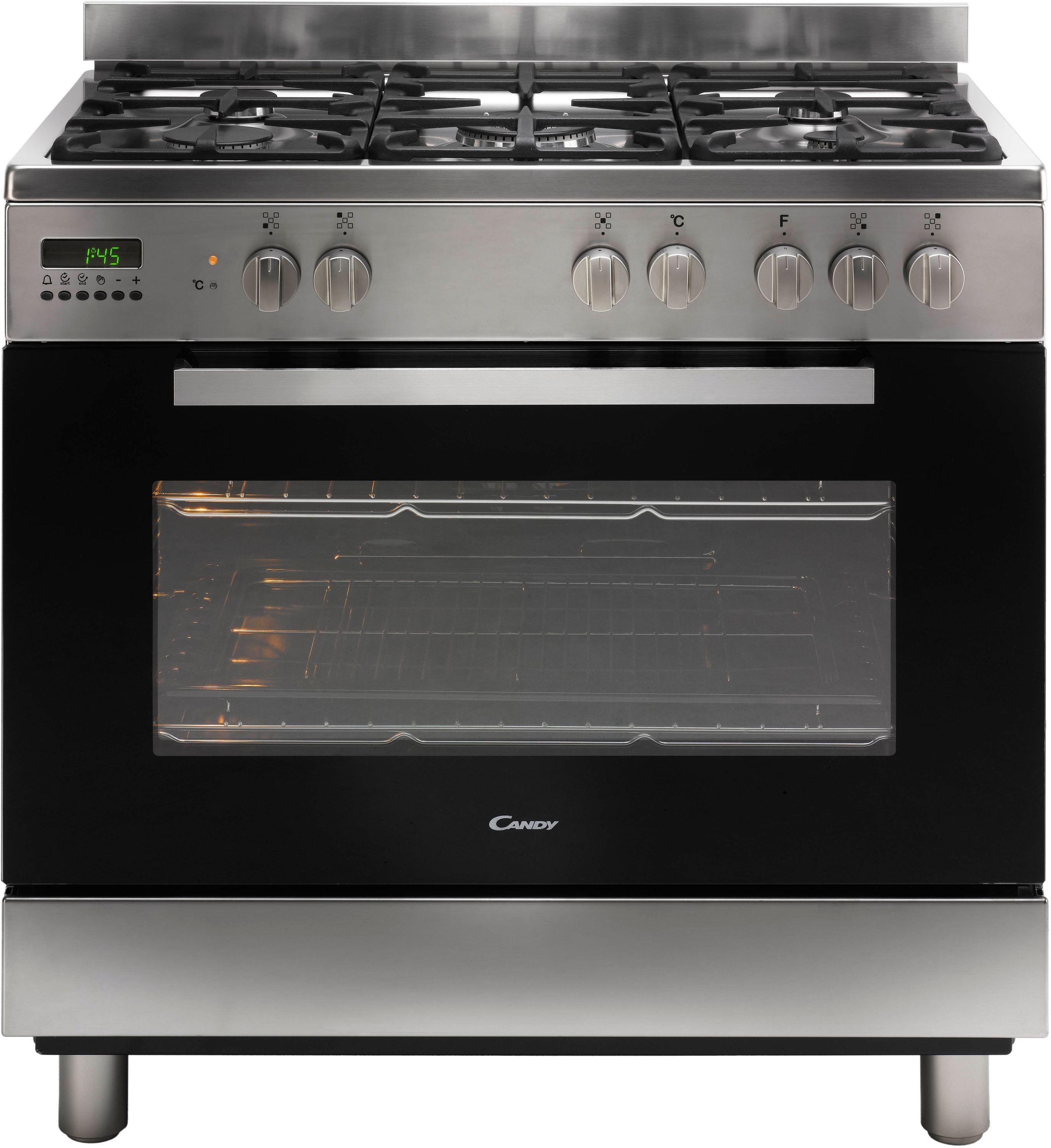 Candy CCG9M52PX 90cm Dual Fuel Range Cooker - S Steel. Review