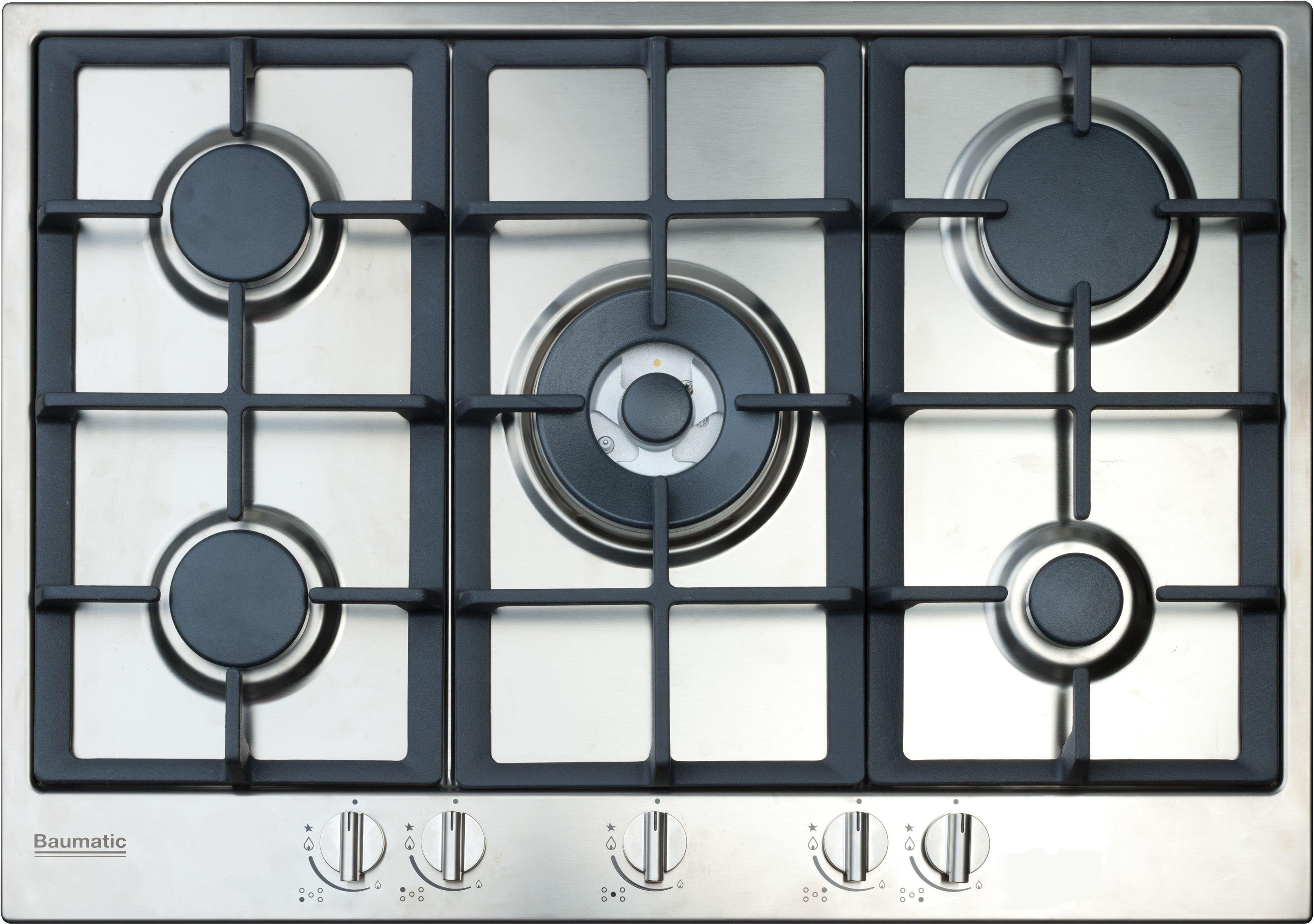Buy Baumatic BHG900.5SS Gas Hob Stainless Steel at Argos.co.uk Your