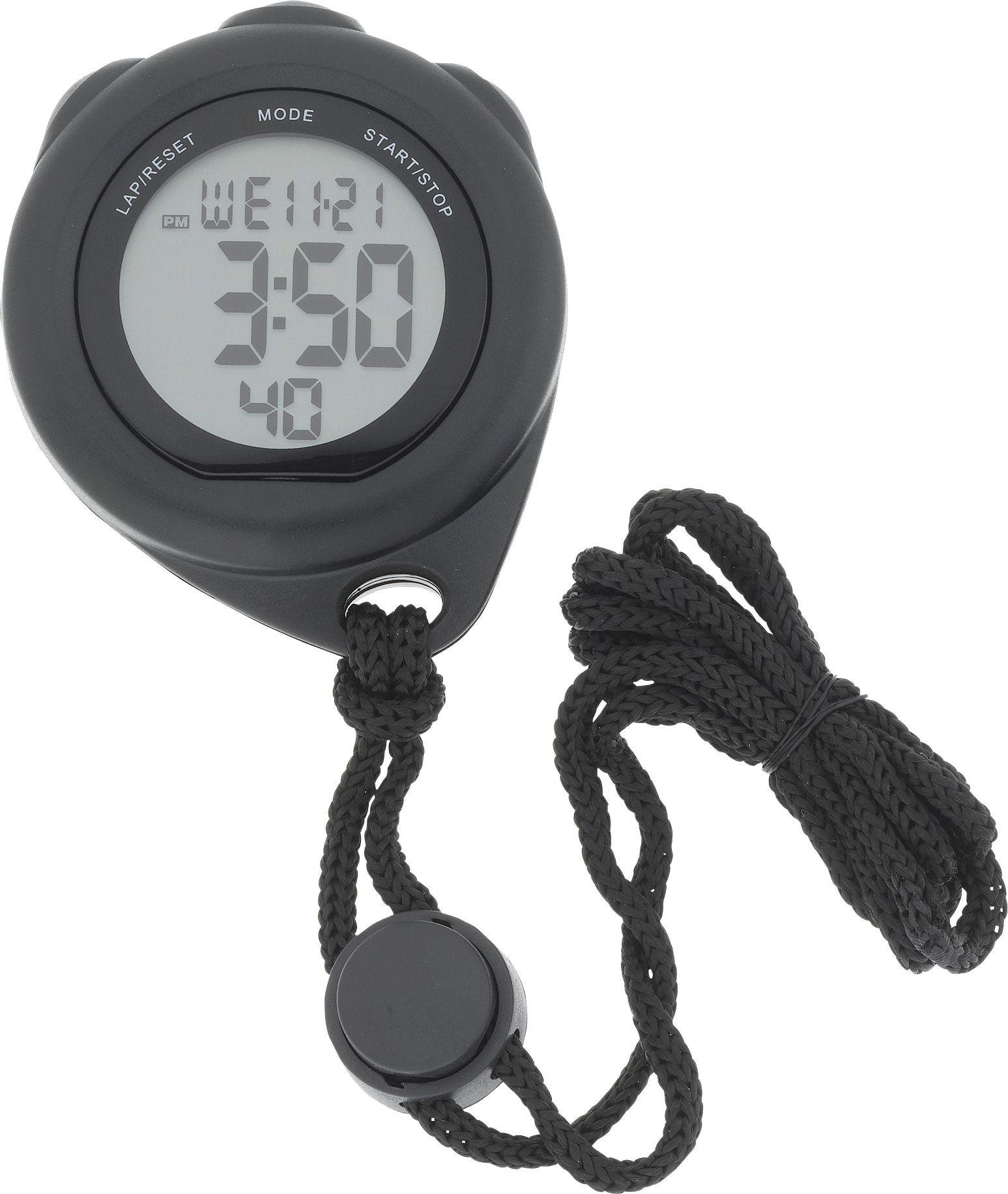 Unisex Black Sports LCD Strap Stopwatch review