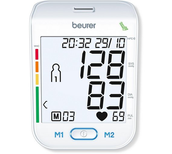 Buy Beurer Arm Blood Pressure Monitor XL NFC BM75 at Argos.co.uk