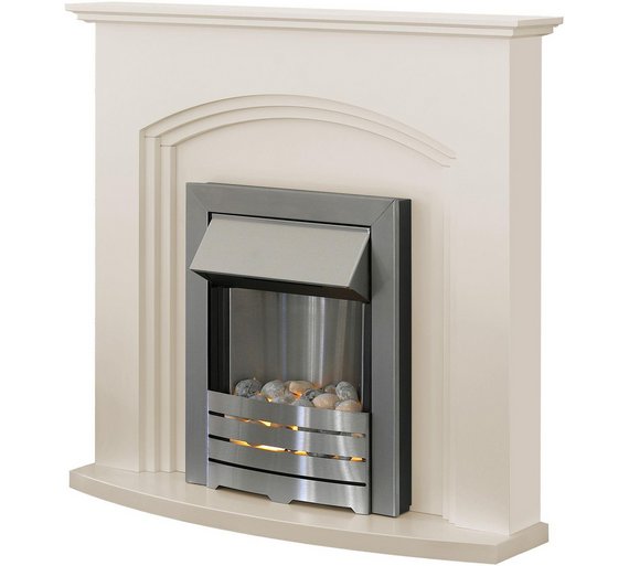 Buy Adam Truro 2kW Electric Fireplace Suite Ivory at Argos.co.uk