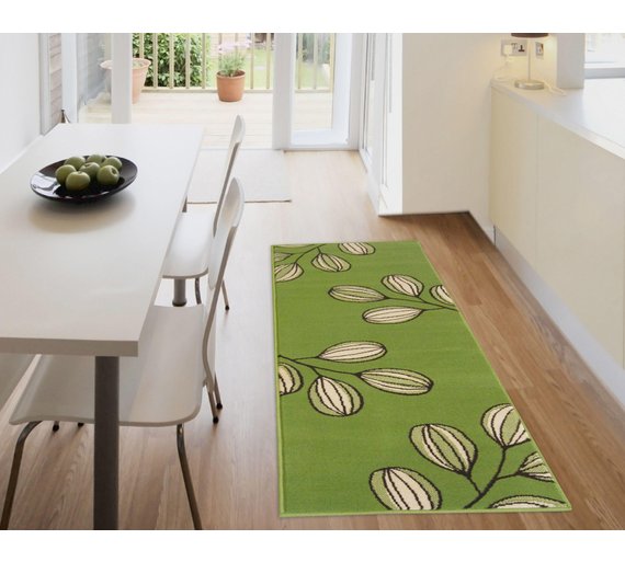 Buy Maestro Flourish Green Runner 200cmx67cm at Argos.co.uk Your