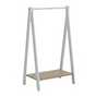 Clothes rails.