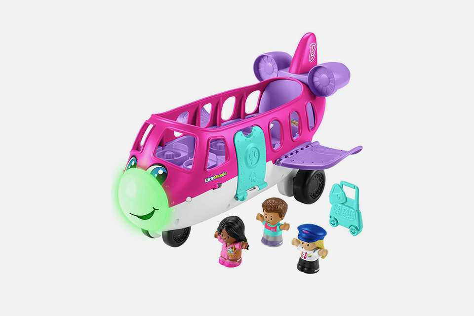 Fisher-Price Little People Barbie Dream Plane set & figures.