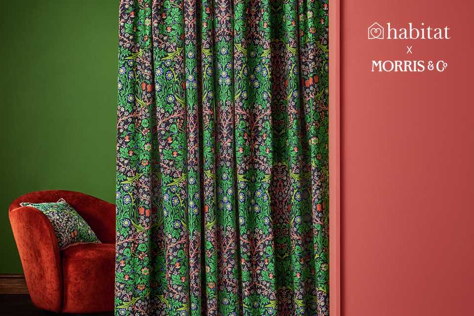 Fall into favour. Fearlessly bold. Impossible to ignore. Our latest Morris & Co. collab is here.