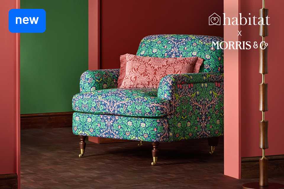 Autumn favours the bold. Fearlessly bold. Impossible to ignore. Our latest Morris & Co. collab is here.