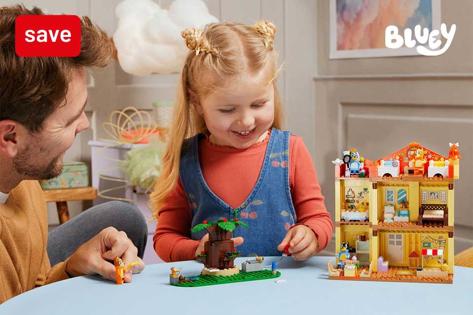 Save up to 50%. On selected Bluey toys.