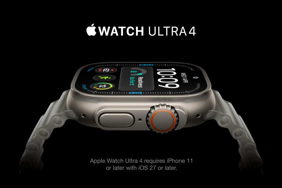 Apple Watch Ultra 4. Credit options available with Argos Pay.*