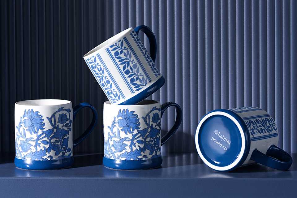 William and morris dining seat mugs.