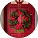 Wreaths and garlands.