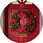 Country Pointsetta XL Wreath.