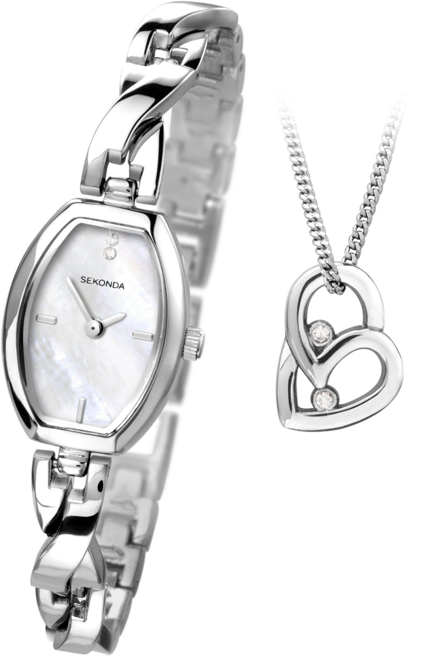 Sekonda - Ladies Silver Pendant and - Watch Set Review