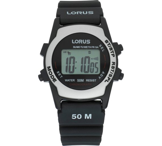 set time on lorus digital watch