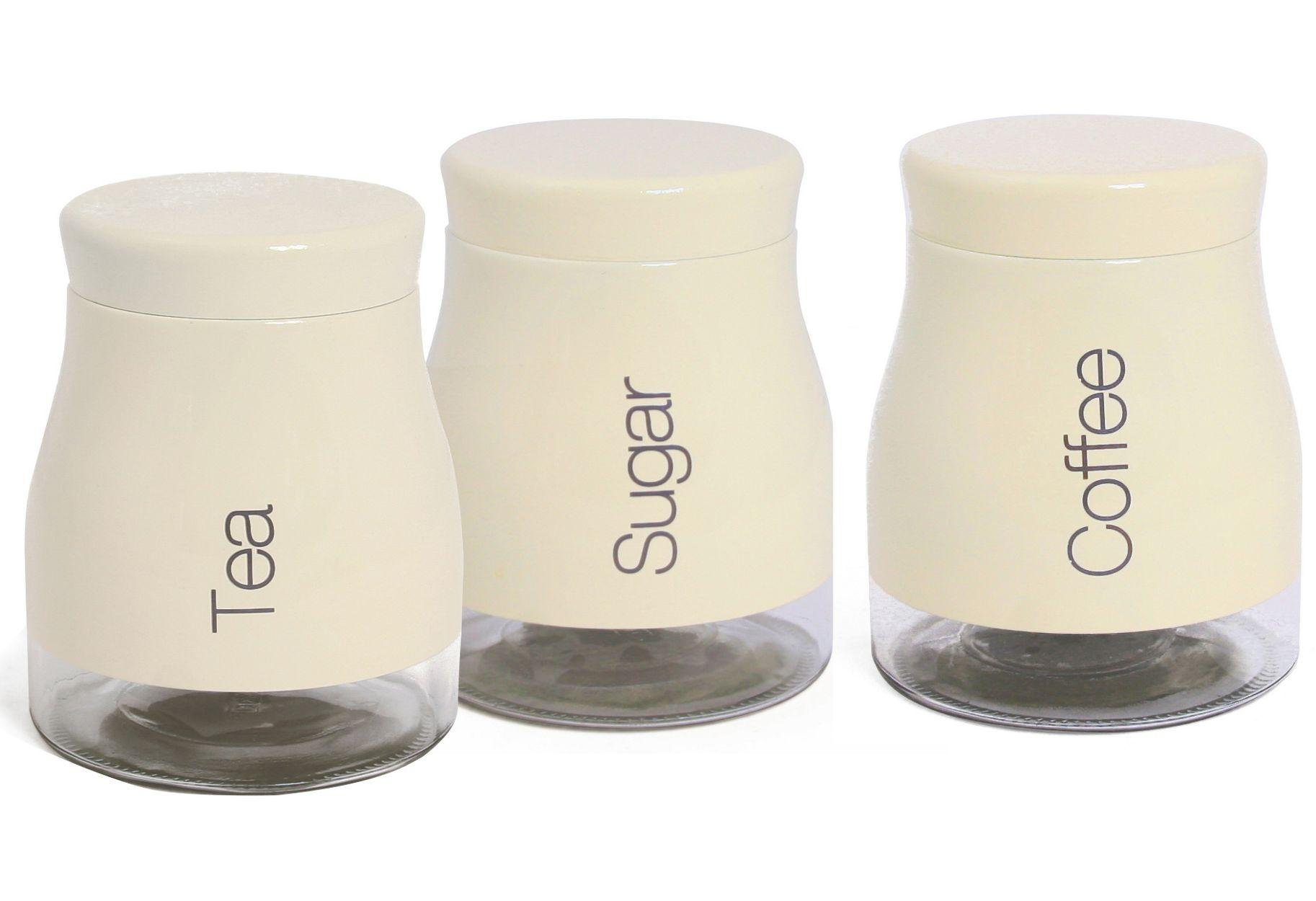 Sabichi Tea, Coffee and Sugar Storage Set - Cream. Review