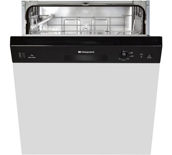 Buy Hotpoint Aquarius LSB 5B019 B Builtin Dishwasher Black at Argos