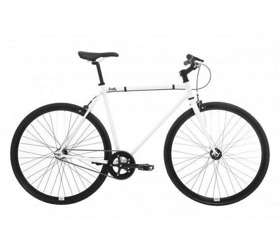 Buy Feral Fixie 59cm Frame Road Bike White Mens' at Argos.co.uk