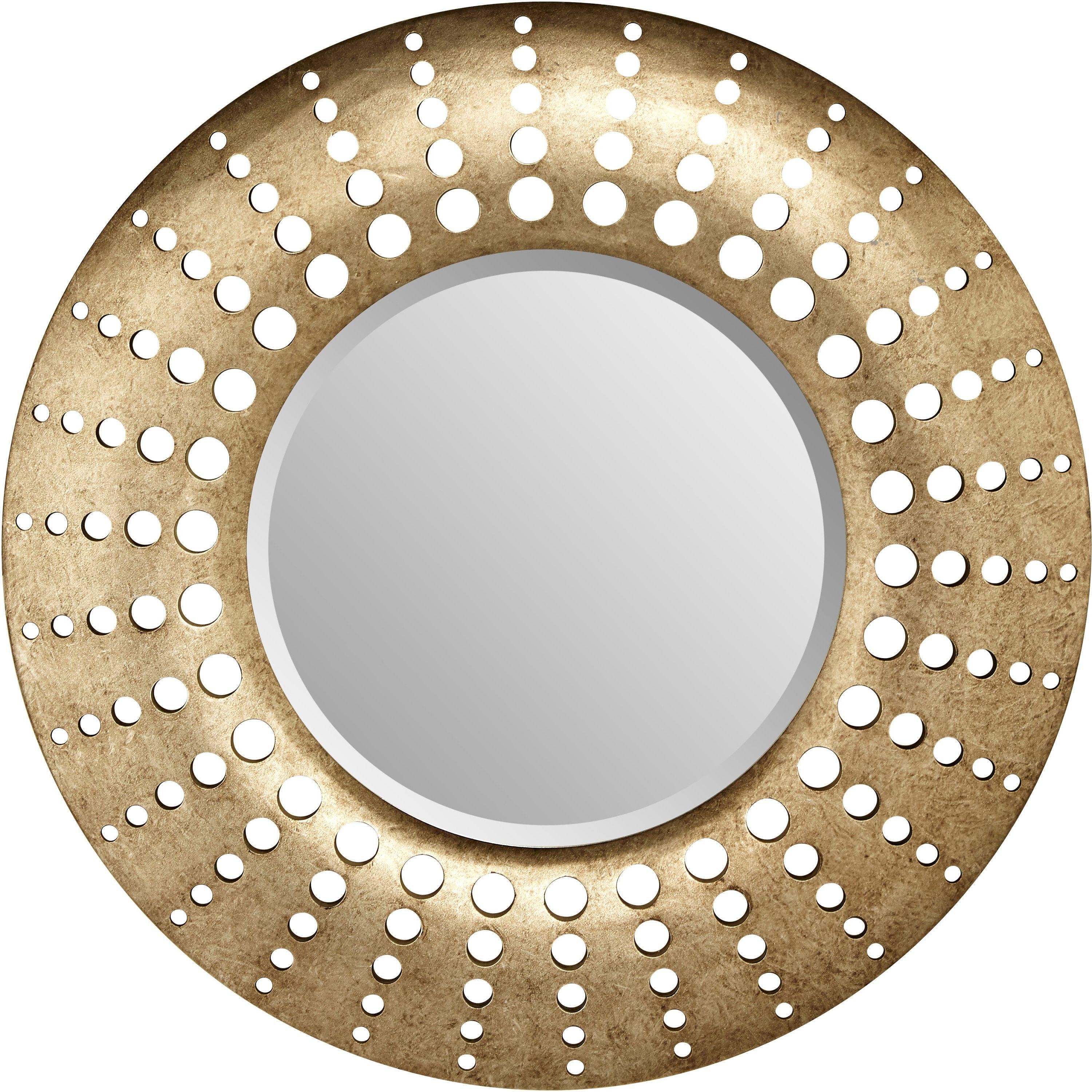 Arthouse Holed Wall Mirror - Gunmetal Review