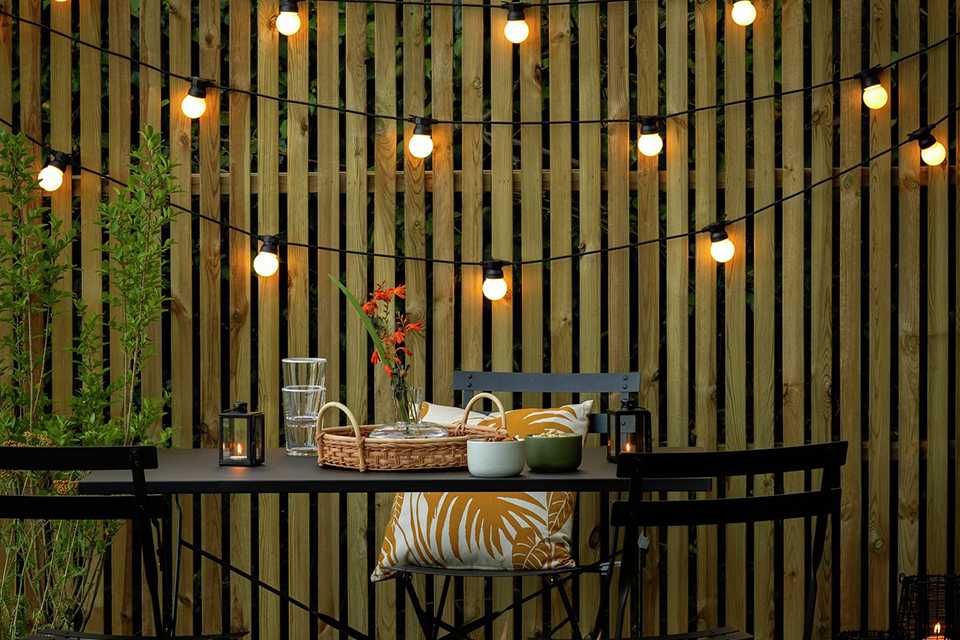 Habitat 30 Warm White Festoon String Light.