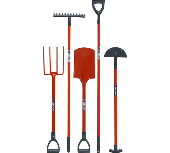 Buy Sovereign 5 Piece Set of Garden Tools 6.7kg at Argos.co.uk Your