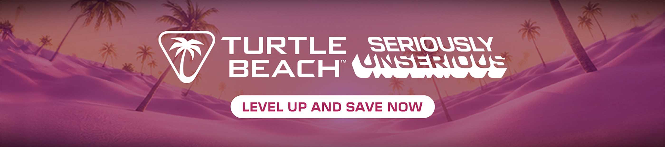 Turtle beach. Seriously unserious. Level up and save now.