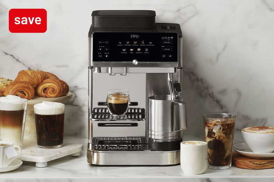 Save up to 50% on selected coffee machines and accessories with codes COFFEE10, COFFEE20, COFFEE30 or COFFEE50.