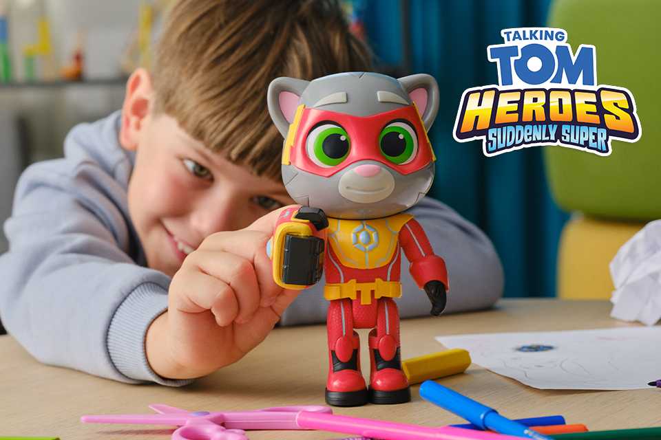 Talking Tom. Shop the new heroes suddenly super!