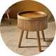Side tables.