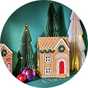 Argos Home Ceramic Gingerbread House Christmas Decoration.