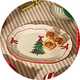 Argos Home Ceramic Tree Print Serving Platter.
