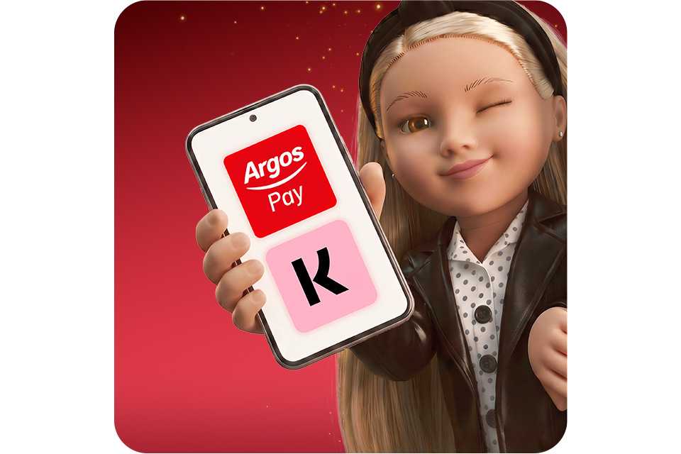 Ways to pay. Credit options available on your purchase when shopping at Argos.